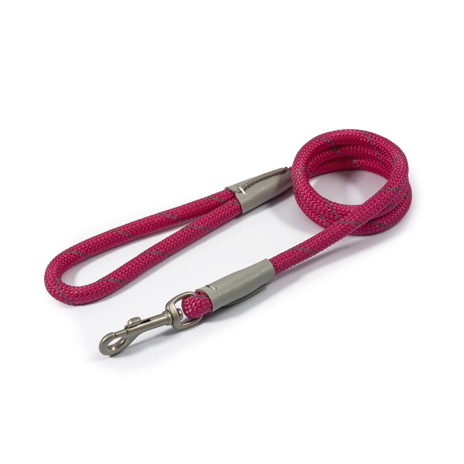Reflective Rope Lead - Pink / 1.2cm Image