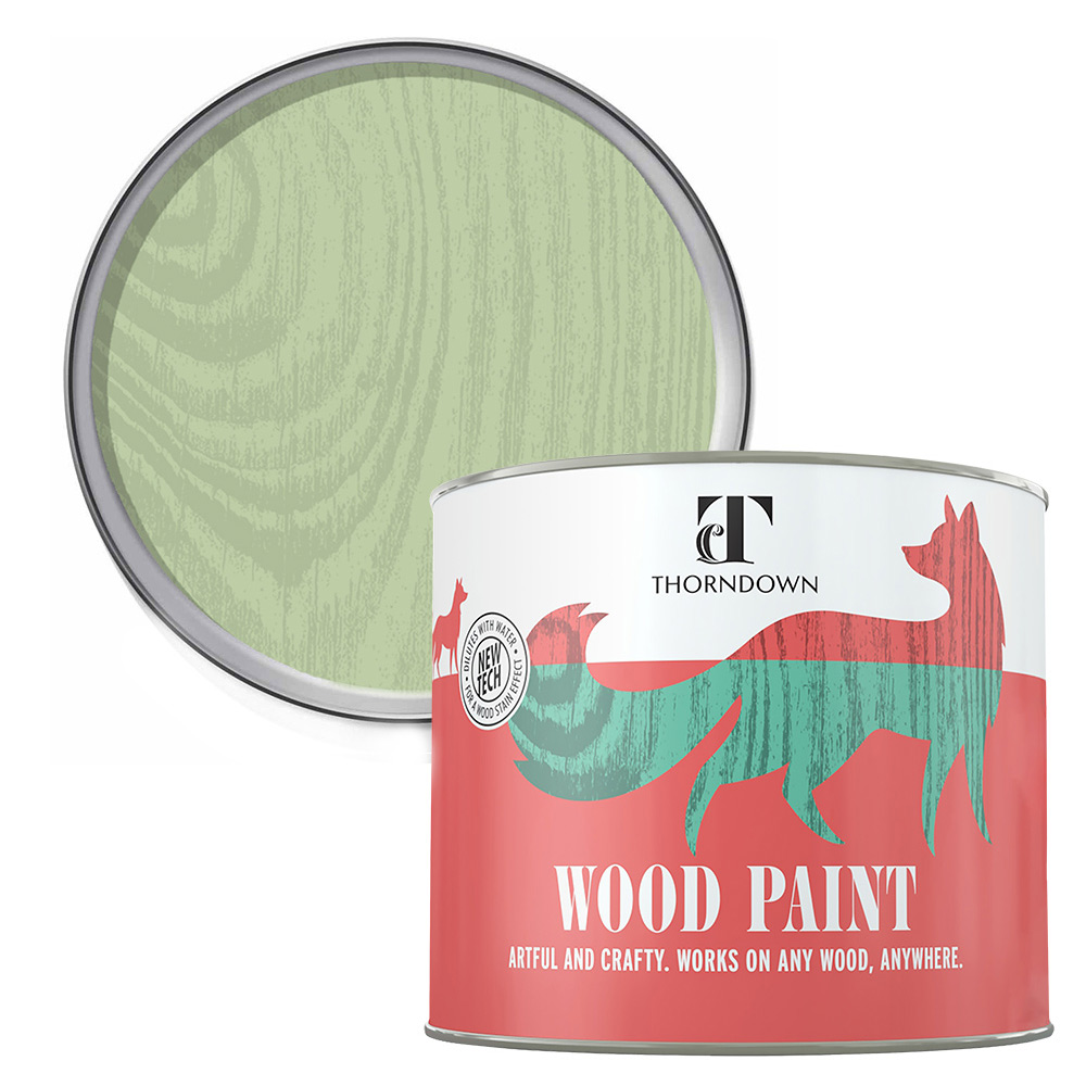 Thorndown Parlyte Green Satin Wood Paint 750ml Image 1