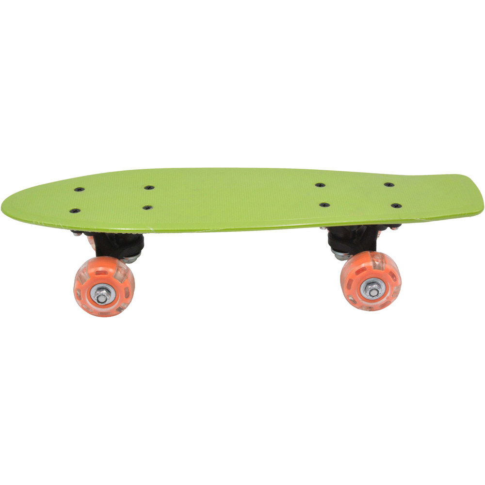LED Wheel Plastic Skateboard Image 4
