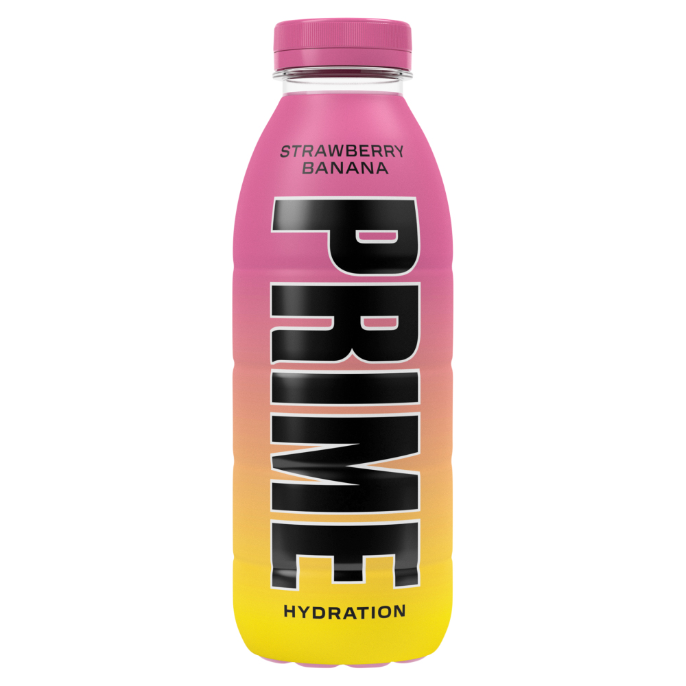 Prime Hydration Strawberry Banana 500ml Image