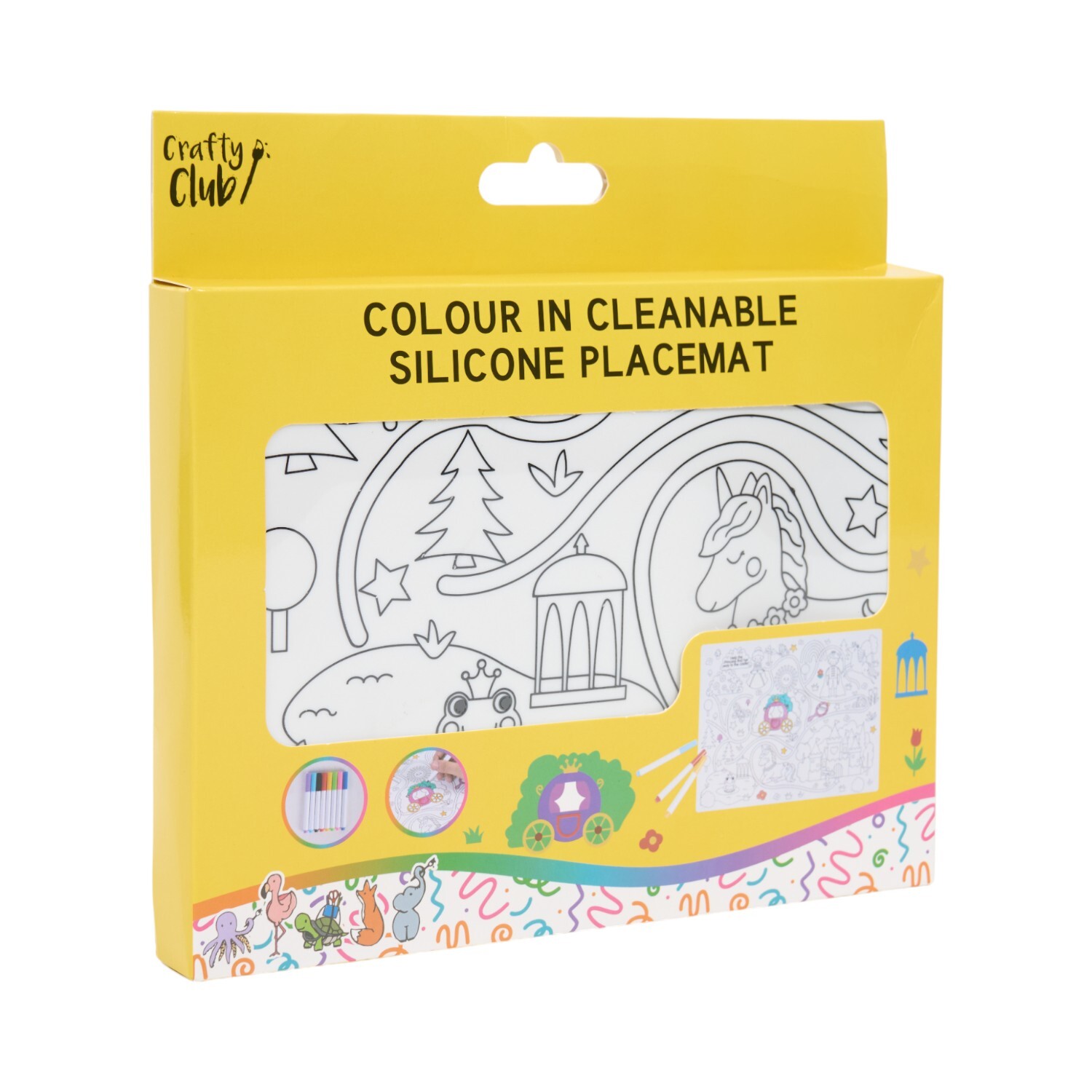 Colour In Cleanable Silicone Placemat Image 4