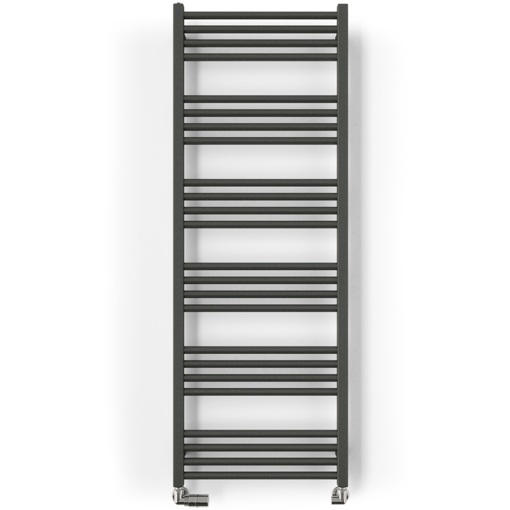 Terma Fiona 2002BTU Sparkling Grey Heated Towel Rail 1380 x 500mm Image 4