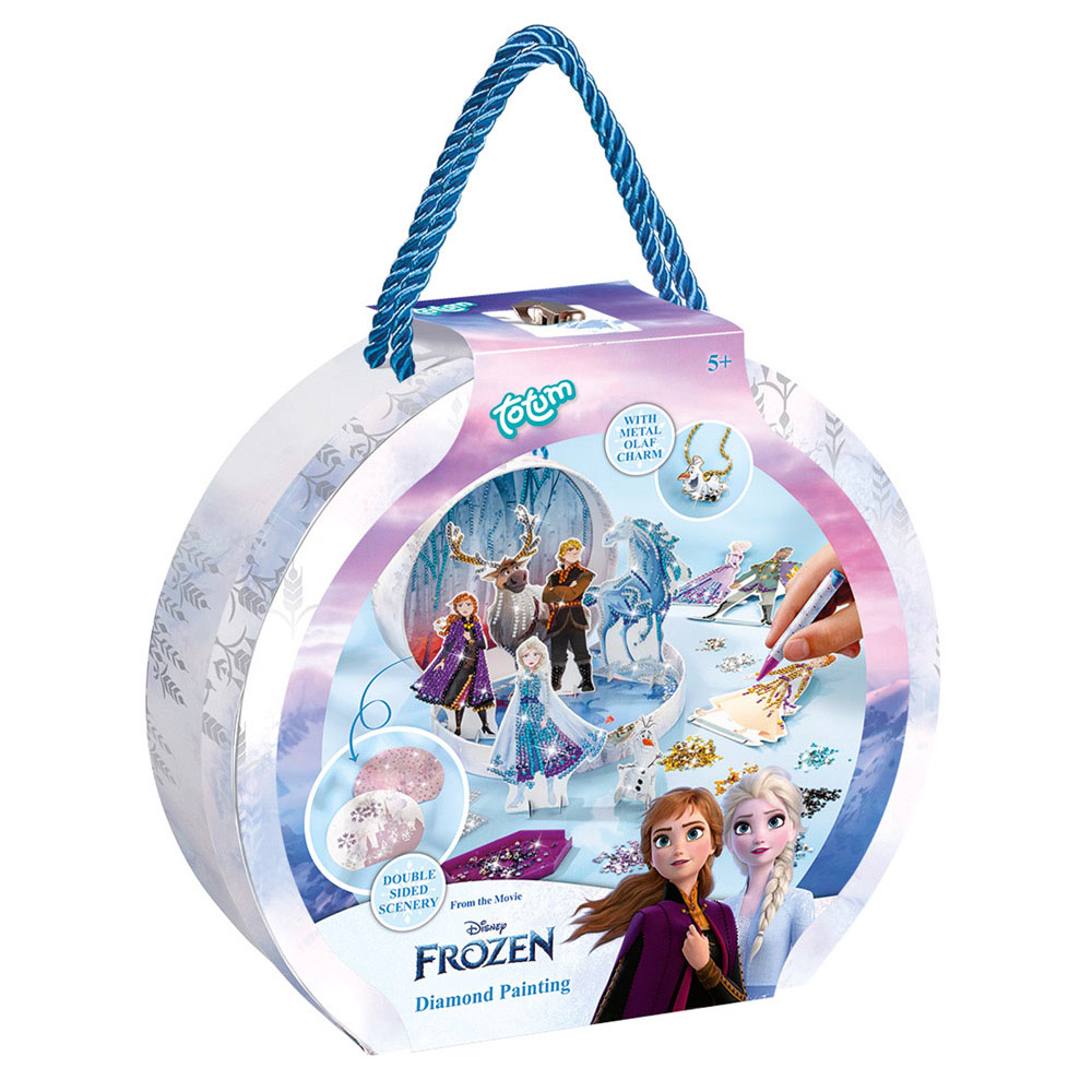 Disney Frozen Diamond Painting Suitcase Image 1