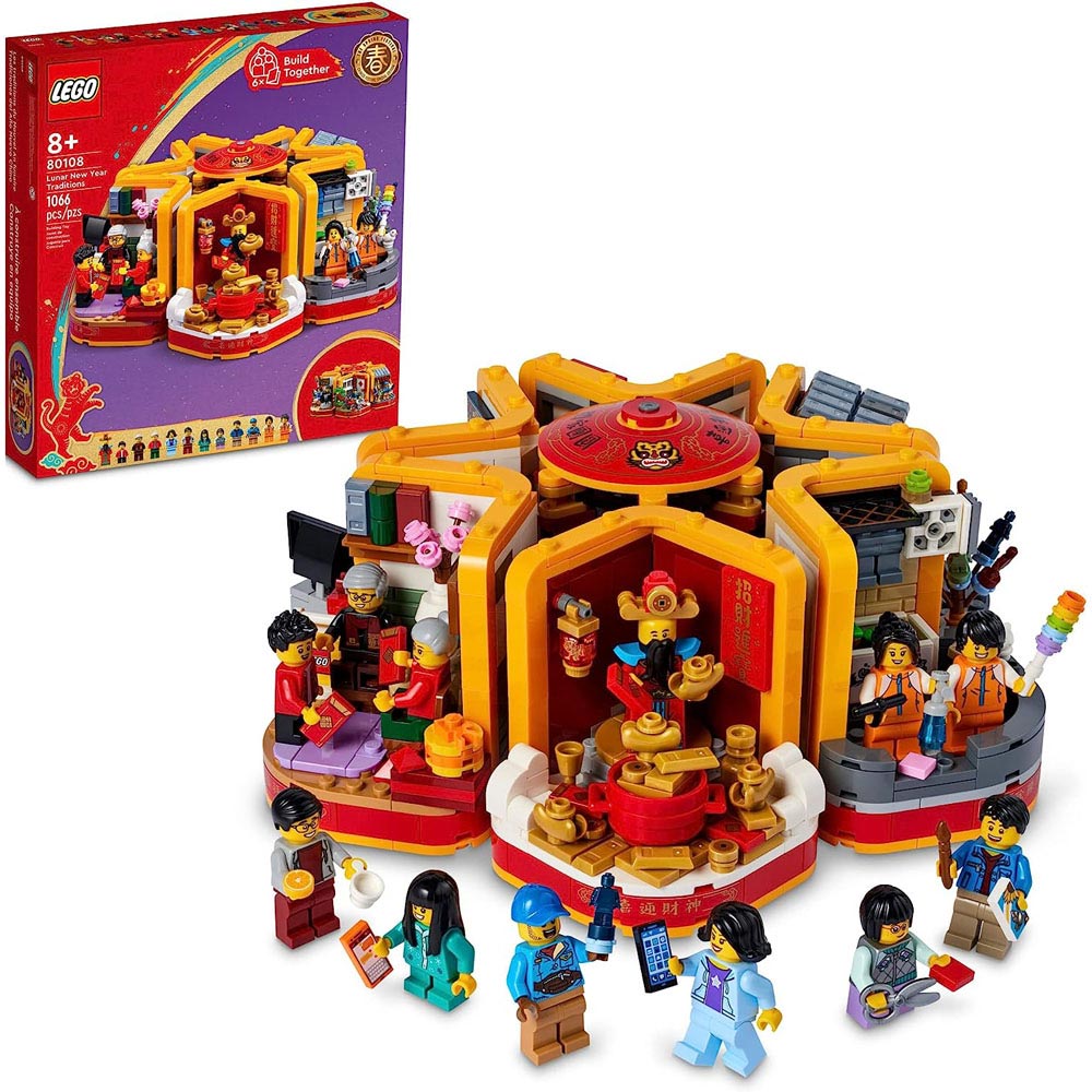 LEGO 80108 Lunar New Year Traditions Building Kit Image 3