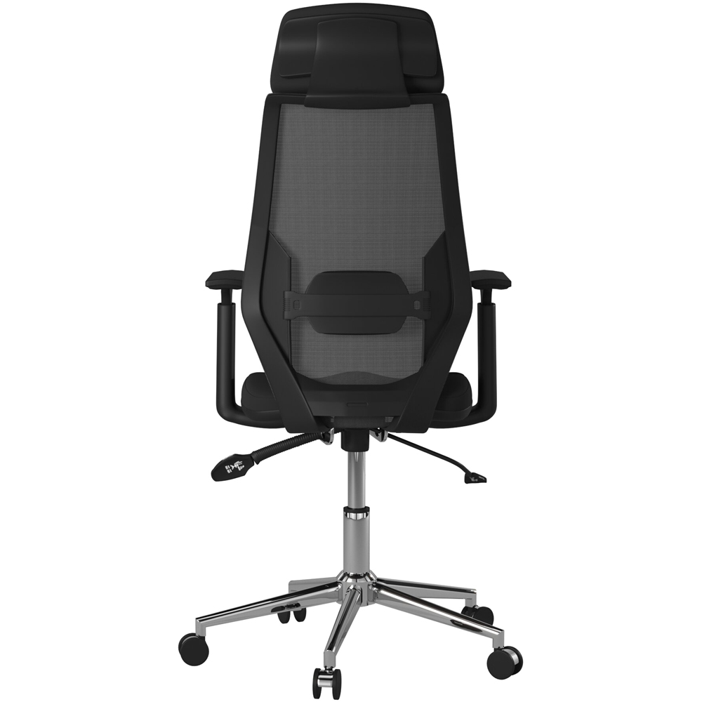 Alphason Clifton Black Mesh Back Chair Image 5