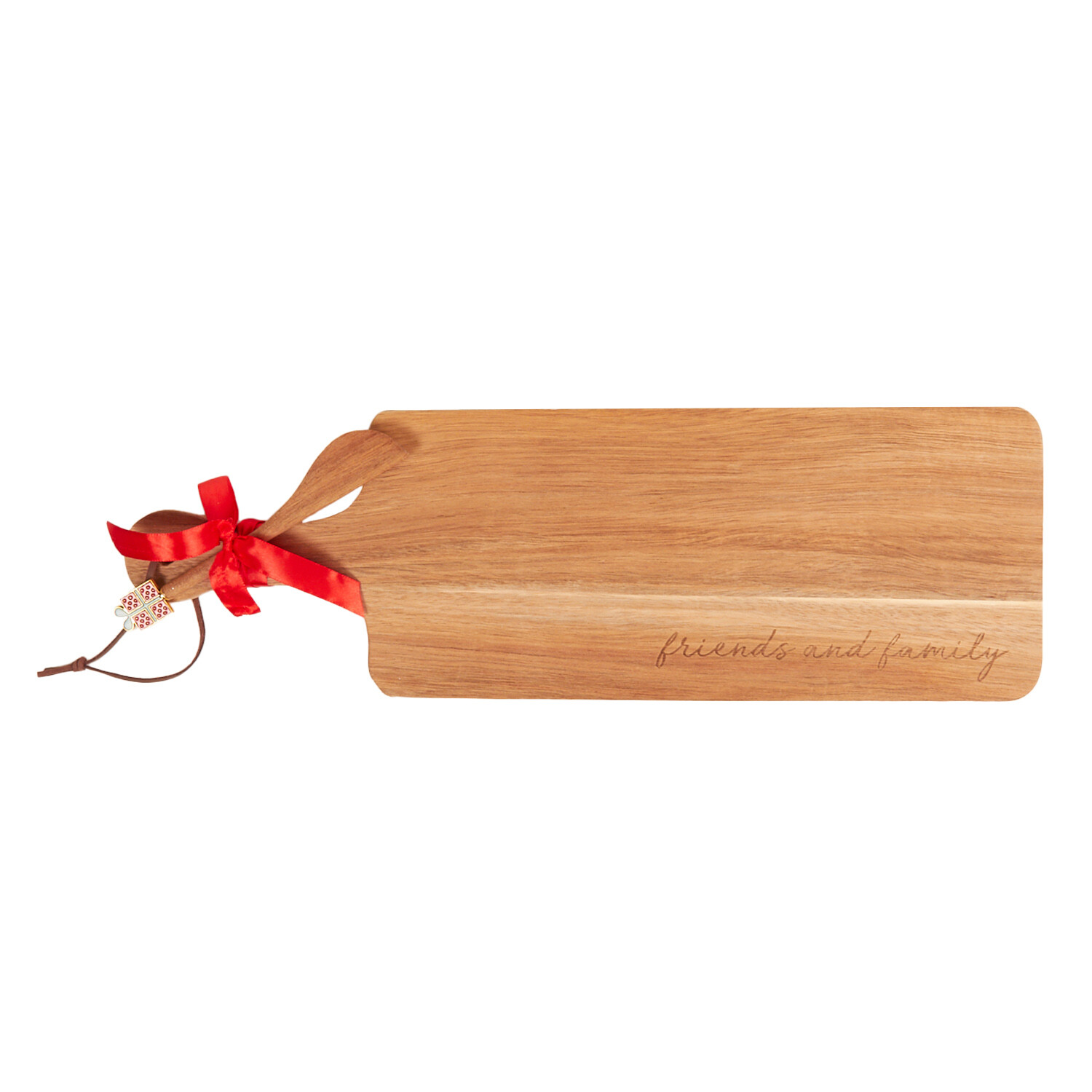 Christmas Acacia Board with Spreader Image 1