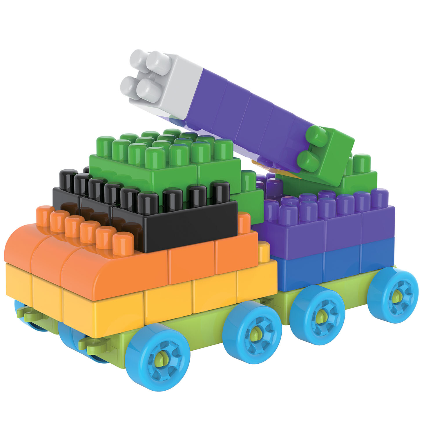 182 Piece Tub of Blocks - Multicolour Image 2