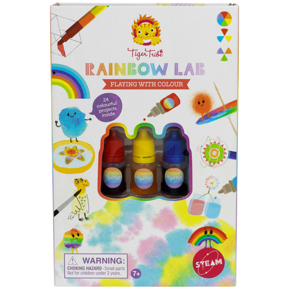 Bigjigs Toys Tiger Tribe Rainbow Lab Colour Set Image 1
