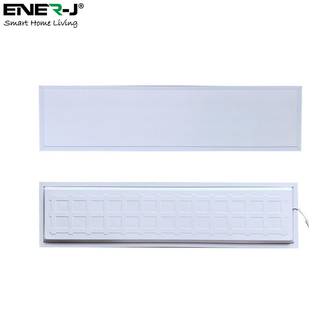 ENER-J 6500K Backlit Panel Ceiling Lights 1195 x 295mm 2 Pack Image 4