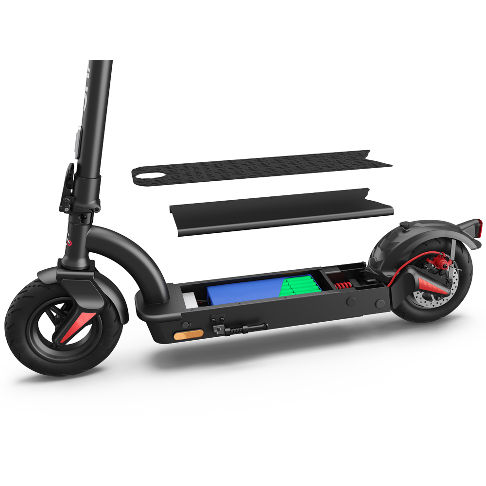 Sharp Black Kick Scooter with Rear Suspension Image 7