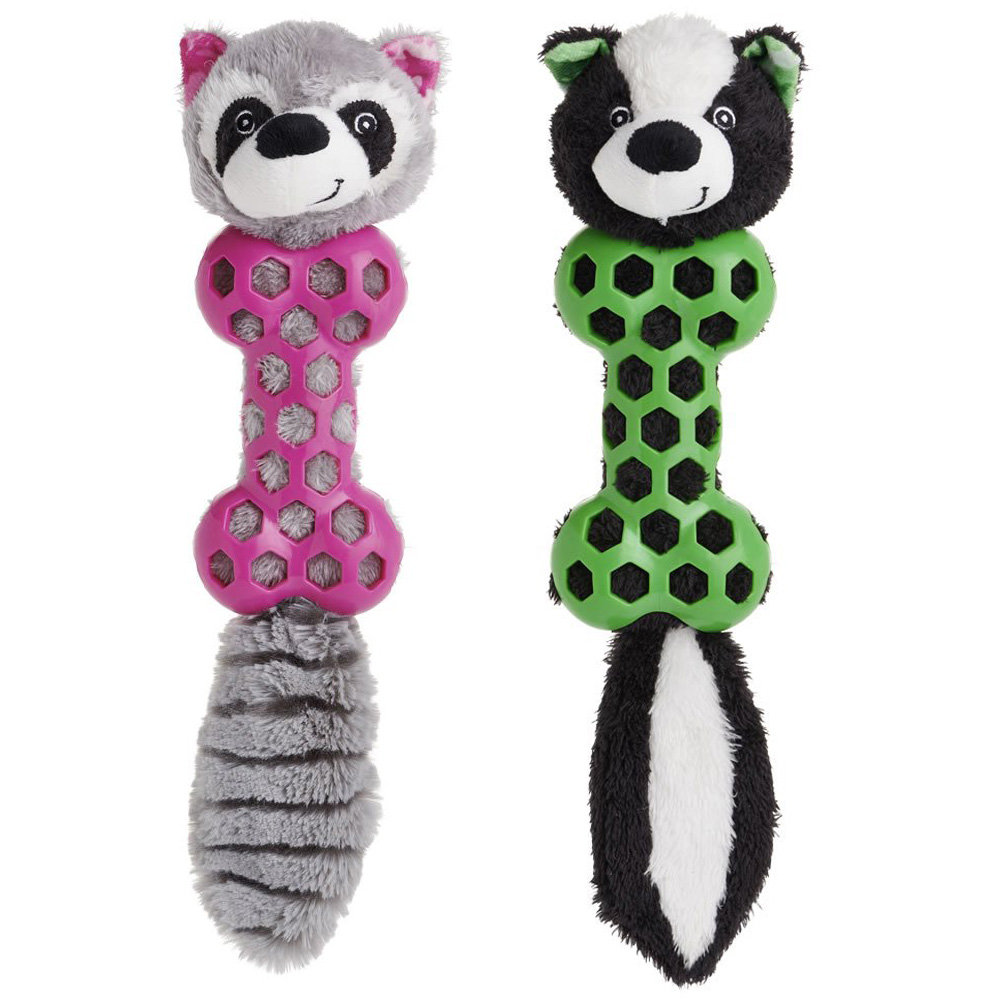 Single Wilko Plush Dog Toy Cat in Assorted styles Image 1