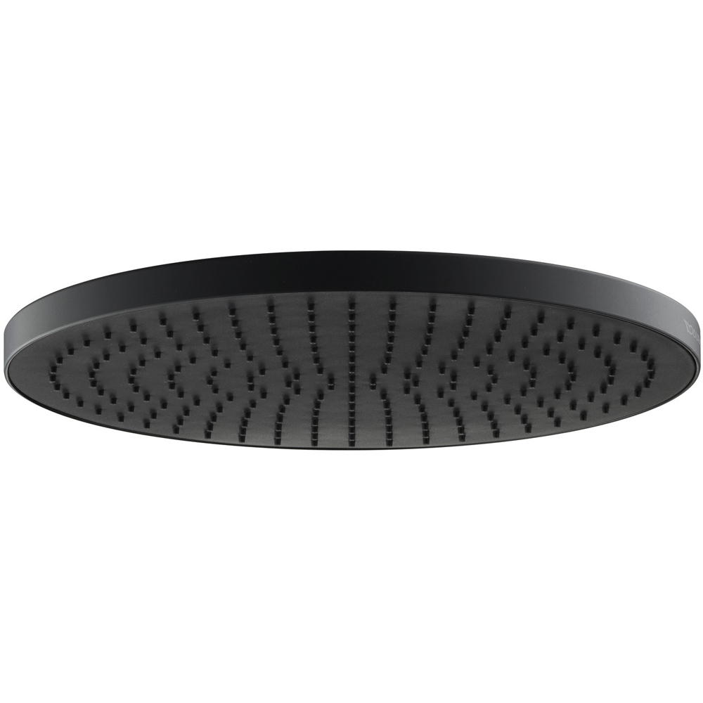 Duravit MinusFlow Matt Black Head Shower 230mm Image 4