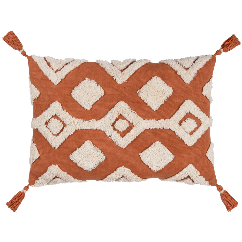 furn. Dharma Brick Tufted Cushion Image 1