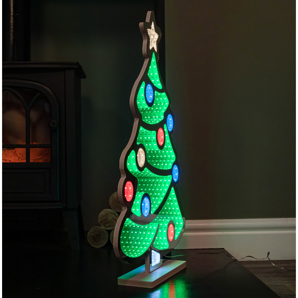 Samuel Alexander Light Up Christmas Tree Infinity Decoration 60cm Image 3