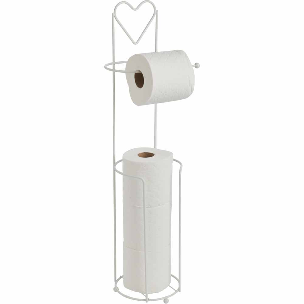 Wilko Country/Heart Toilet Roll Holder Image 4