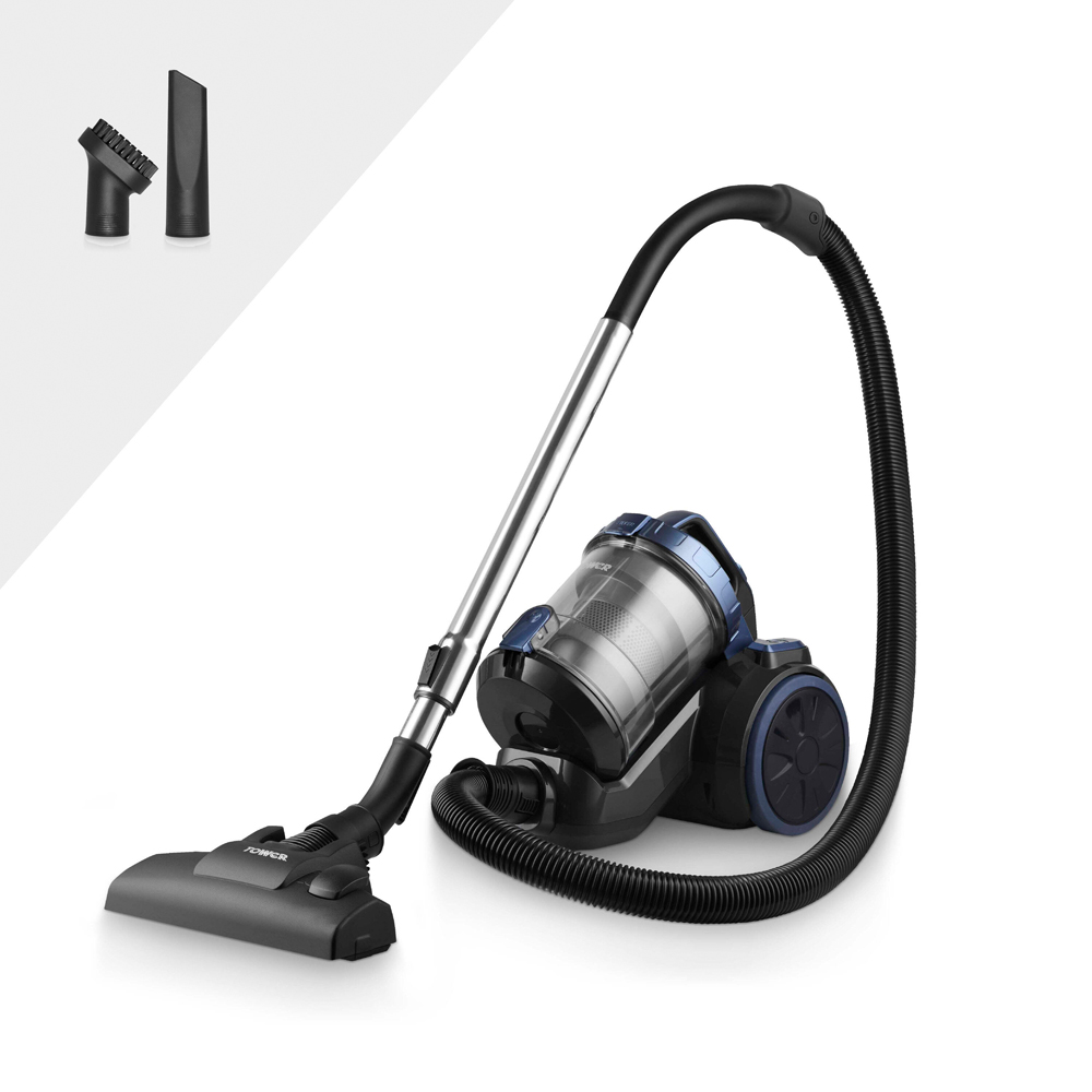 Tower Blue 4L Upright Vacuum Cleaner with Dust Bin 800W Image 3