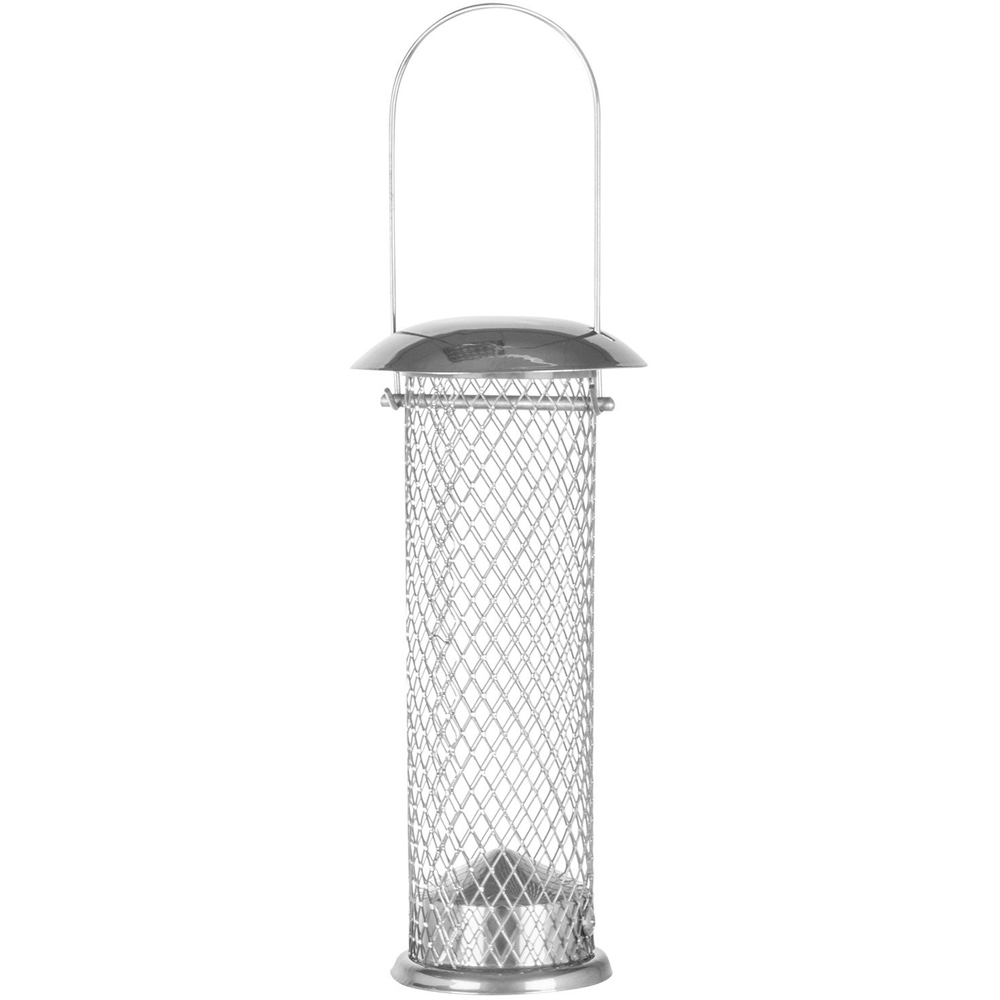 Silver Deluxe Sunflower Seed Feeder Image