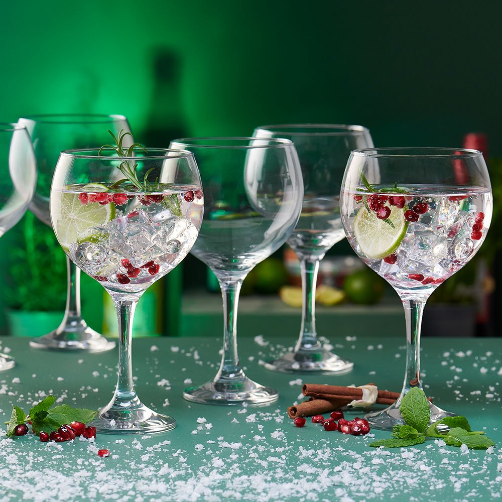 Wilko Gin Glass 6 Pack Image 6