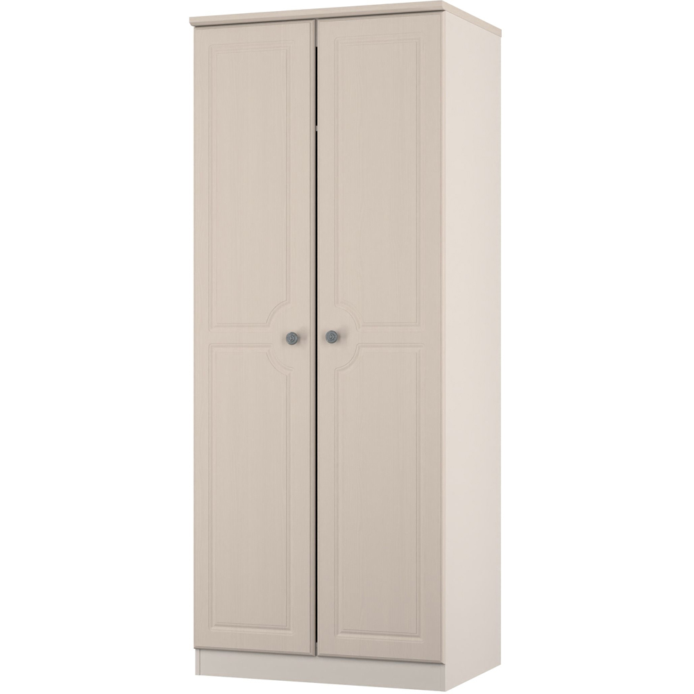 Crowndale Pembroke 2 Door Kashmir Ash Wardrobe Ready Assembled Image 3