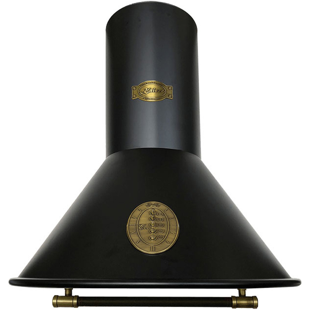 Kaiser Belle Epoque Black 60cm Wall Mounted Classic Cooker Hood Image 1