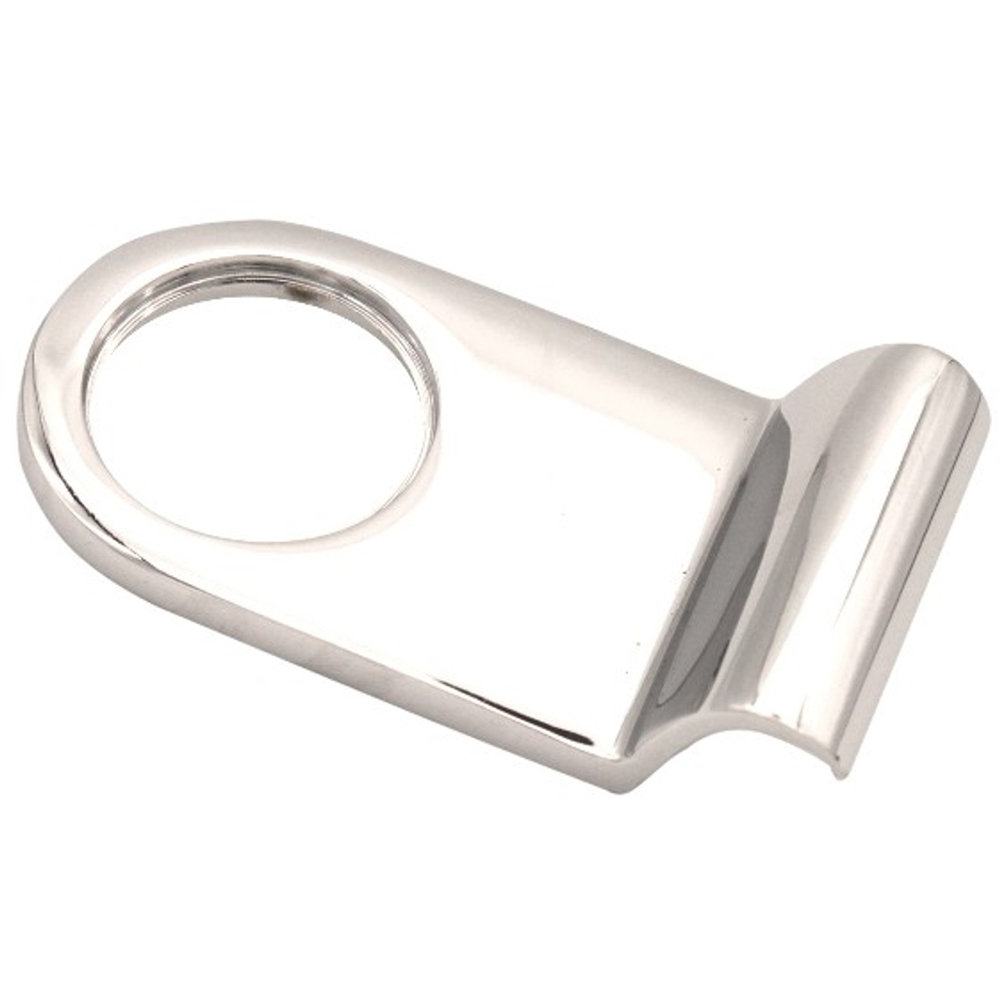 Spira Brass Polished Chrome Victorian Cylinder Pull Image 1