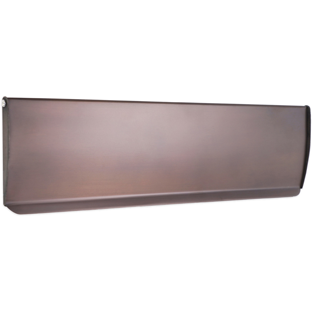 Spira Brass Aged Bronze Small Letter Tidy Flap 275 x 80mm Image 1