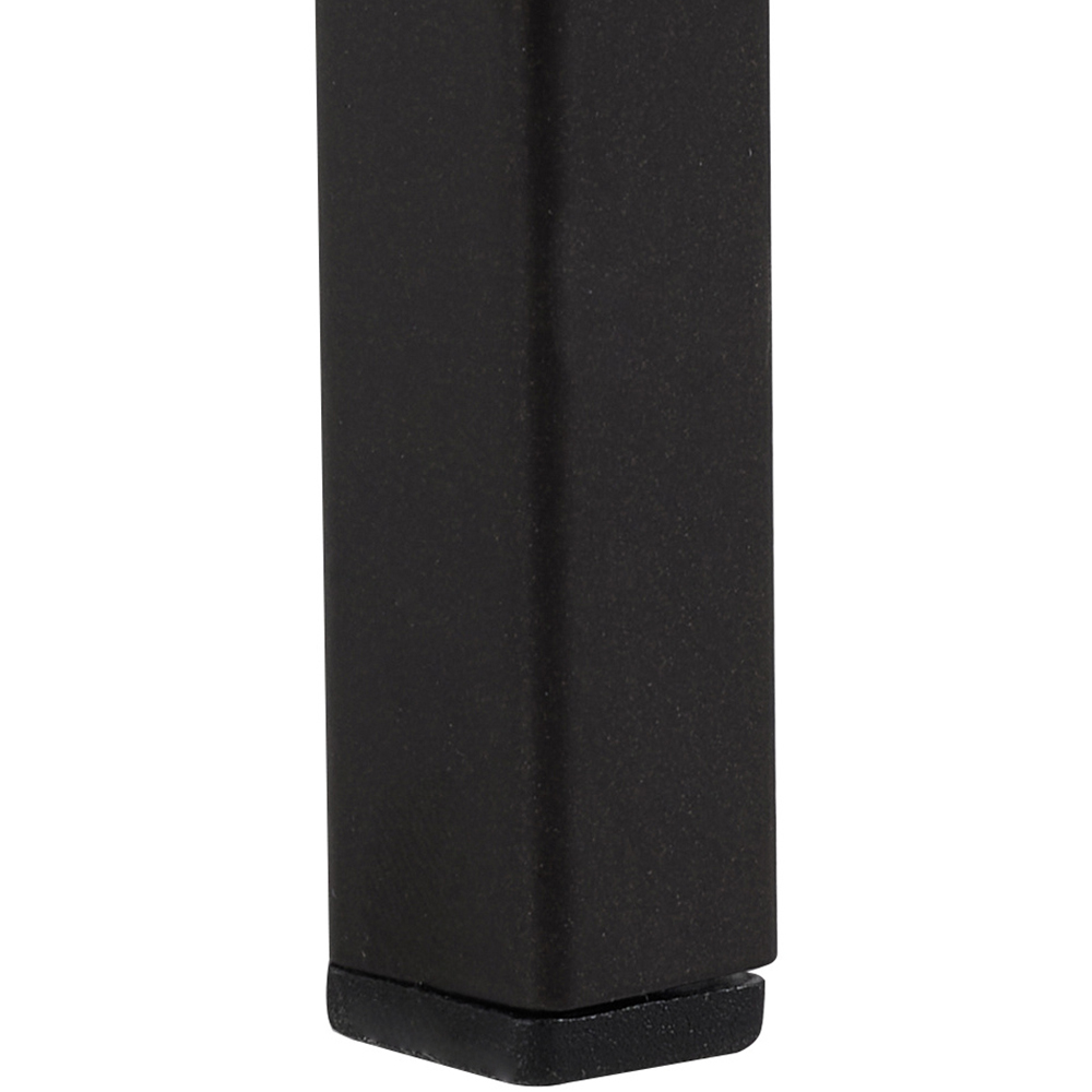 H&O Direct 3 Tier Black Shoe Rack Image 3