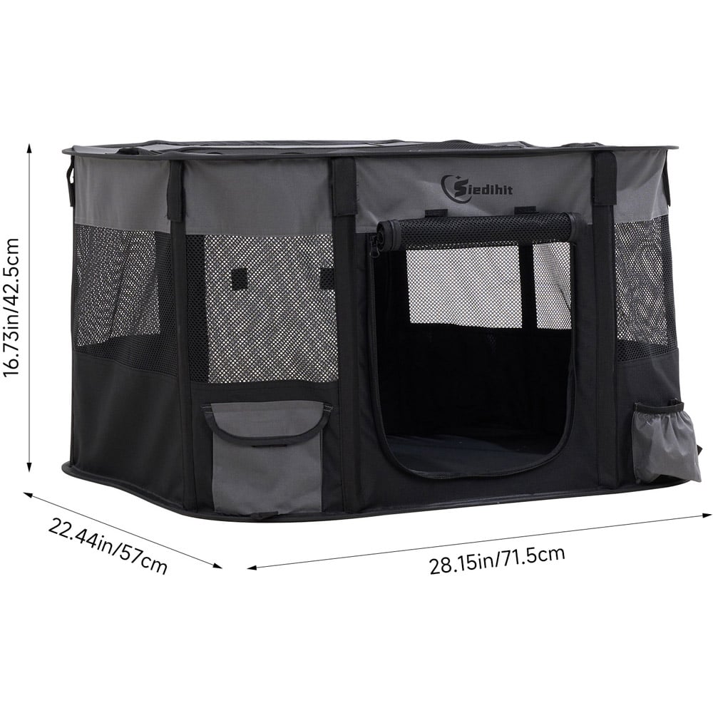 H&O Direct Small Oxford Cloth Folding Pet Playpen Image 6