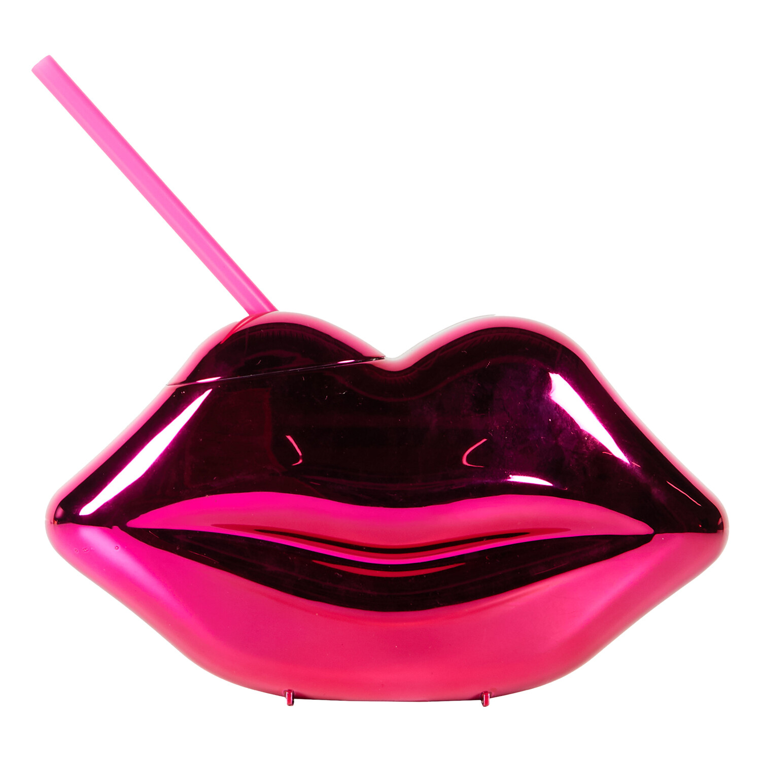 Lips Novelty Tumbler - Red or Pink Image 7