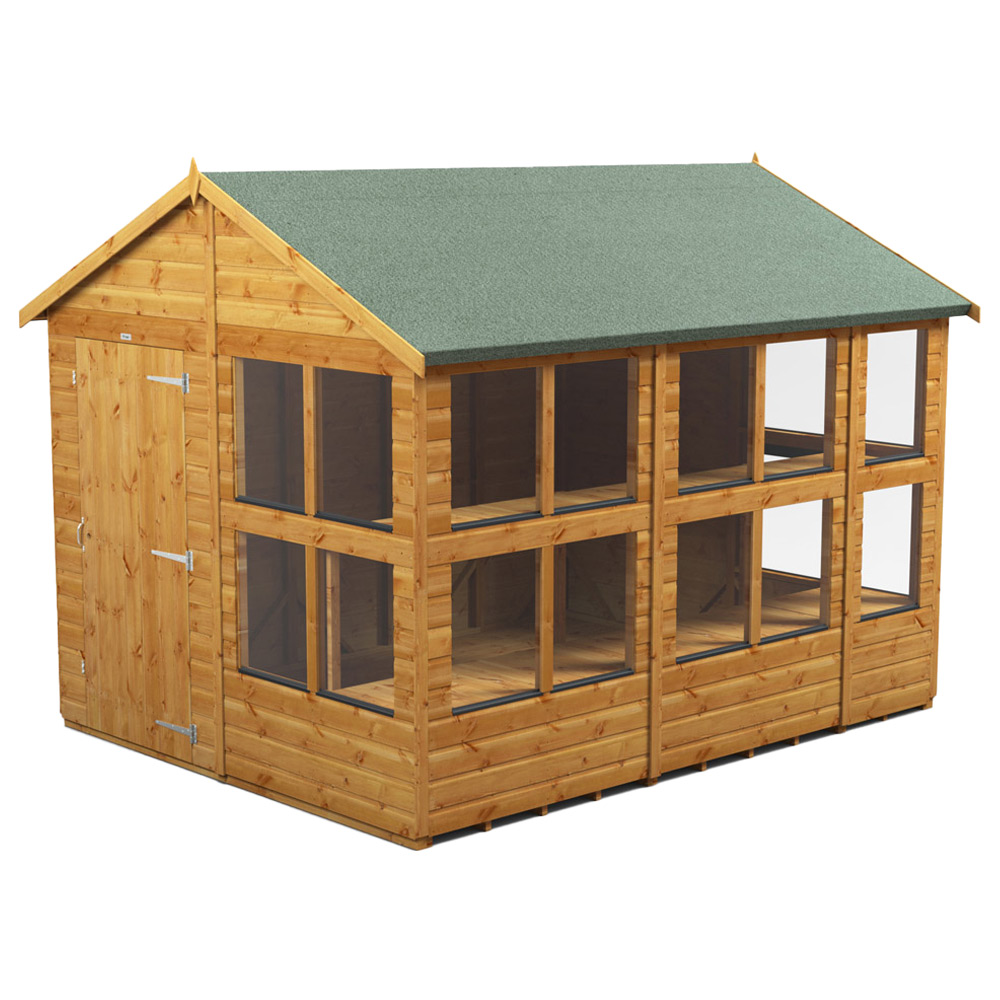 Power 10 x 8ft Apex Potting Shed Image 1