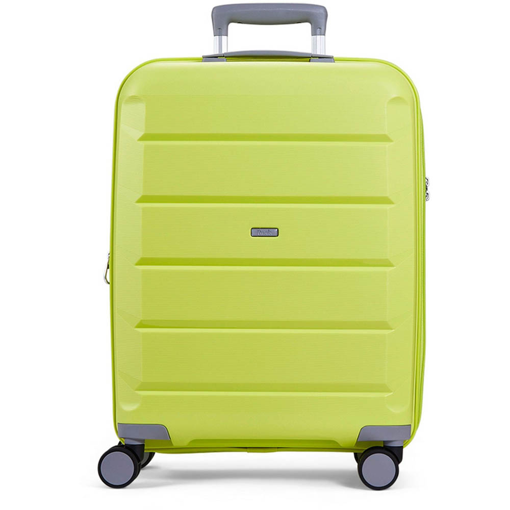 Rock Tulum Small Green Hardshell Expandable Suitcase Image 2