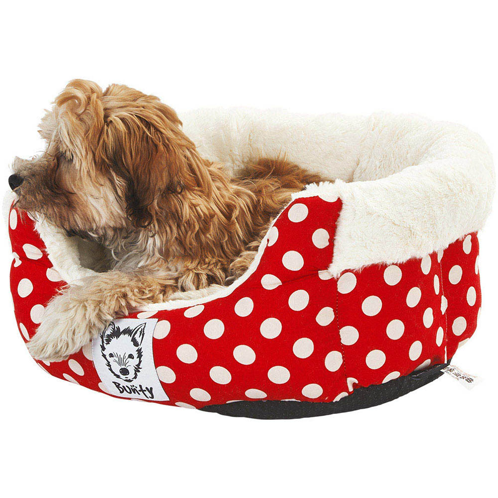 Bunty Deep Dream Small Red Pet Bed Image 4