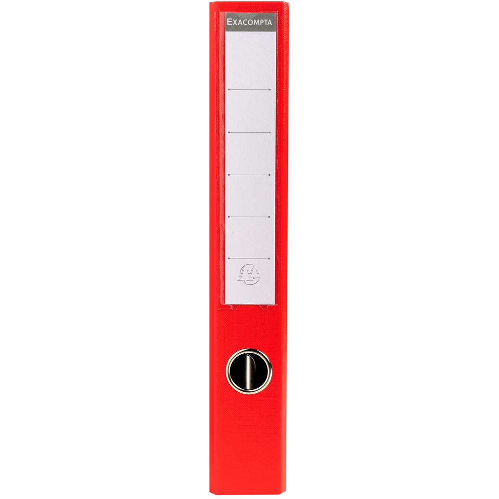 Exacompta PremTouch A4 Red PVC Lever Arch File 10 Pack Image 4