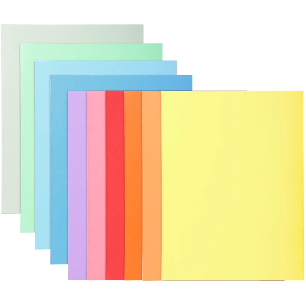 Exacompta Super 210 Assorted Colour Folder 10 Pack Image 7