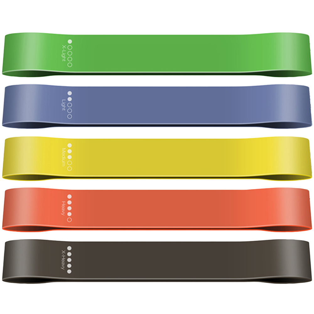 Aidapt Multicolour 5 Piece Resistance Loop Band Set Image 1