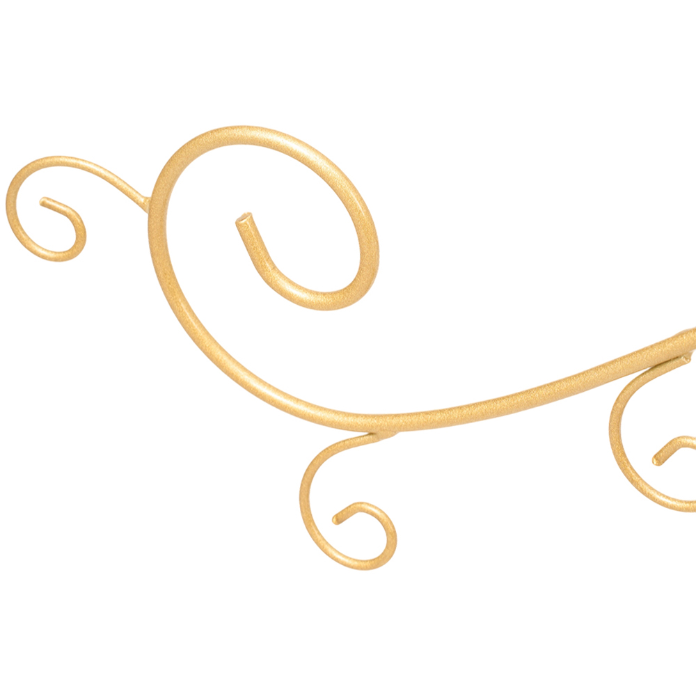 Living and Home Gold Display Stand Christmas Decoration with Star Top 3ft Image 4