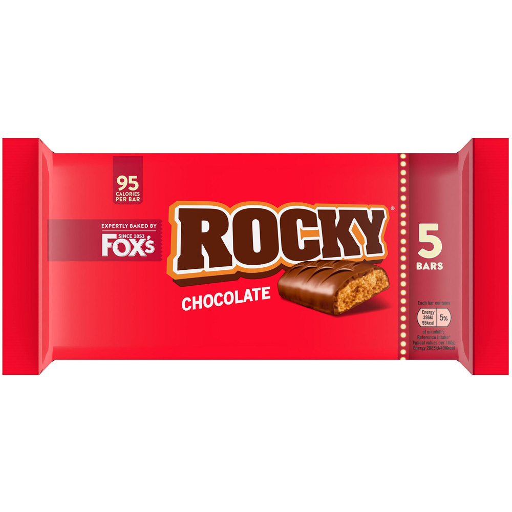 Fox's Rocky Chocolate Bars 5 Pack Image