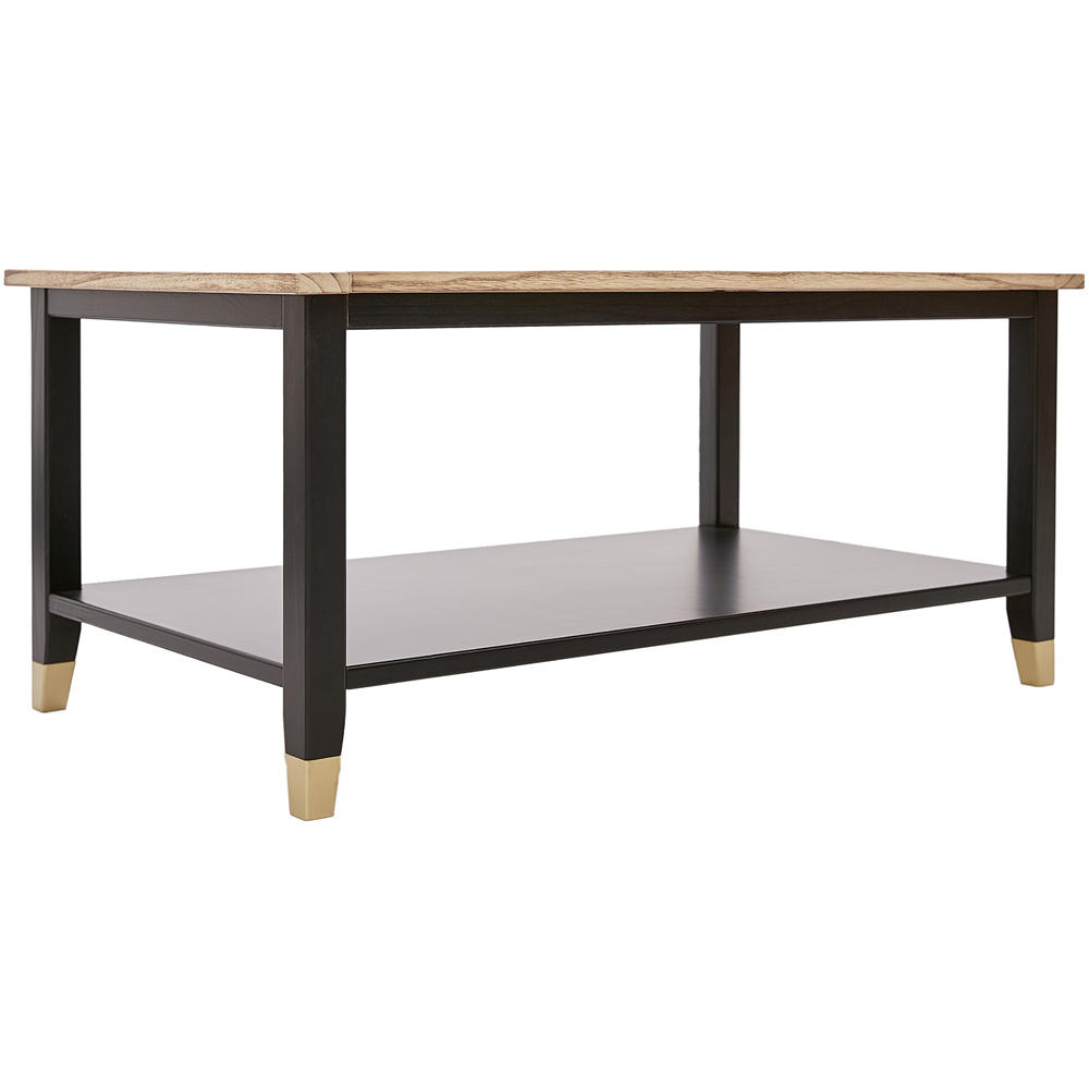 Palazzi Black Natural Coffee Table Image 2