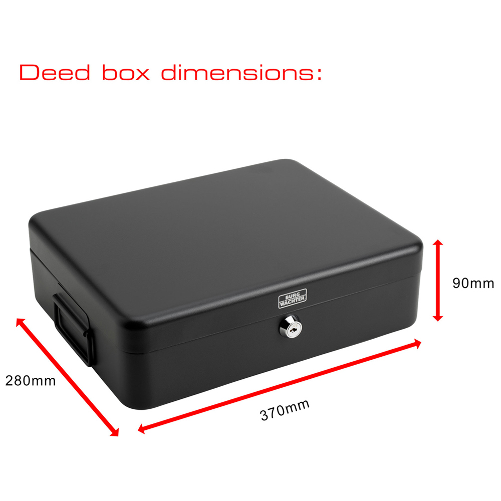 Burg-Wachter Deed Box 14.5 inch Image 4