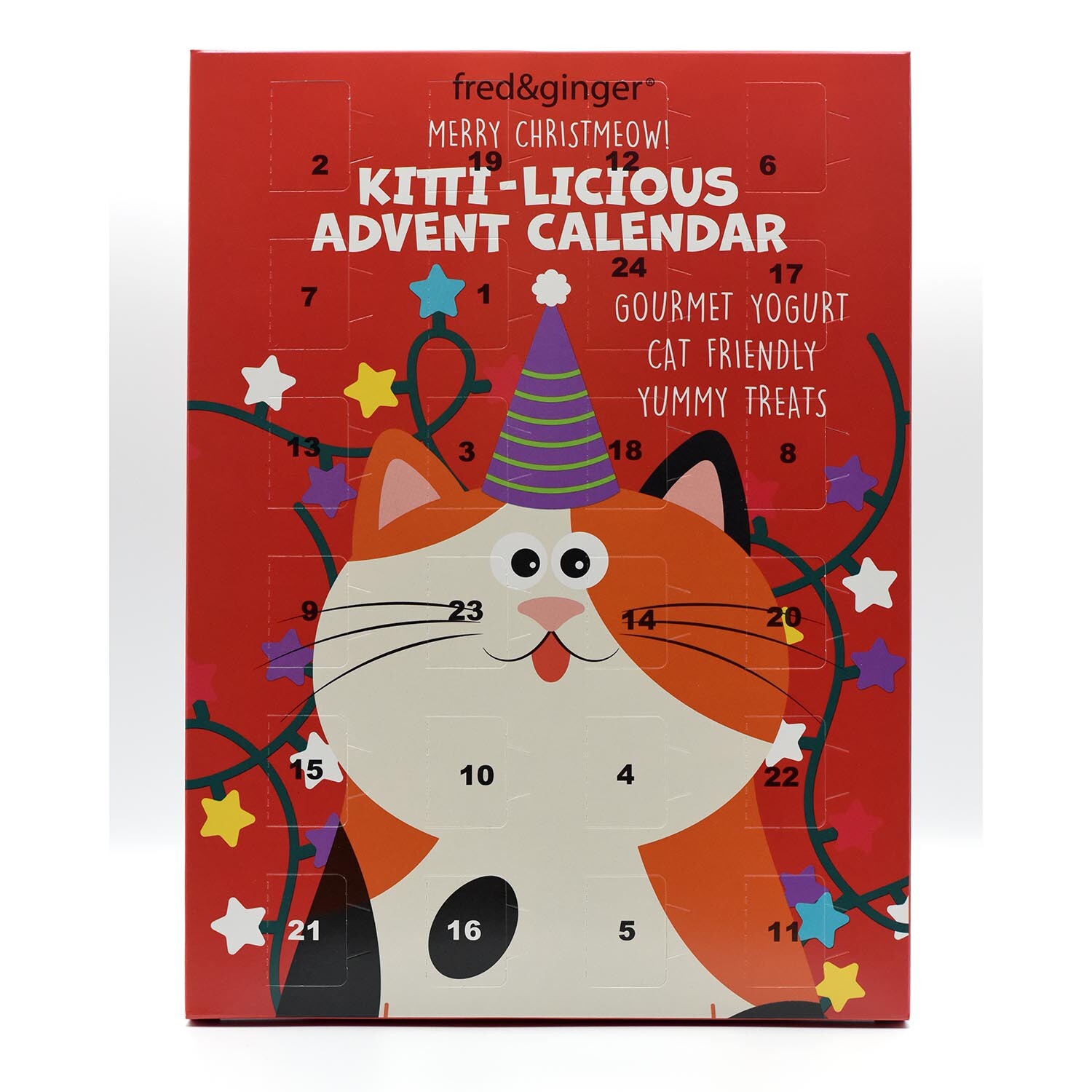 Fred and Ginger Cat Advent Calendar Image