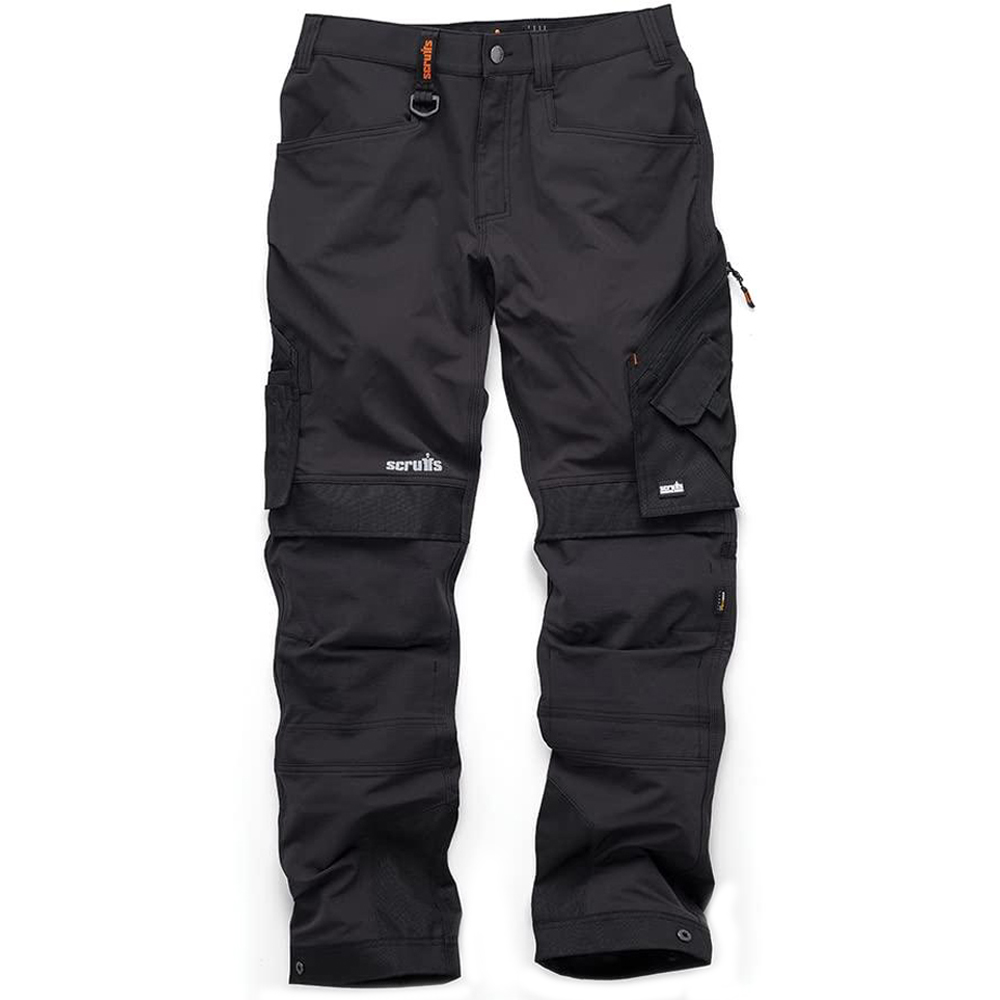 Scruffs Pro Flex Plus Trouser 38L Black Image 1