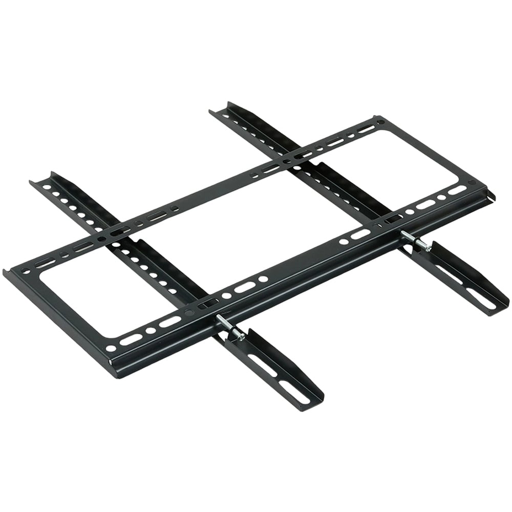 Living and Home 26-55 inch Black Wall Mounted Metal TV Monitor Bracket 46cm Image 1