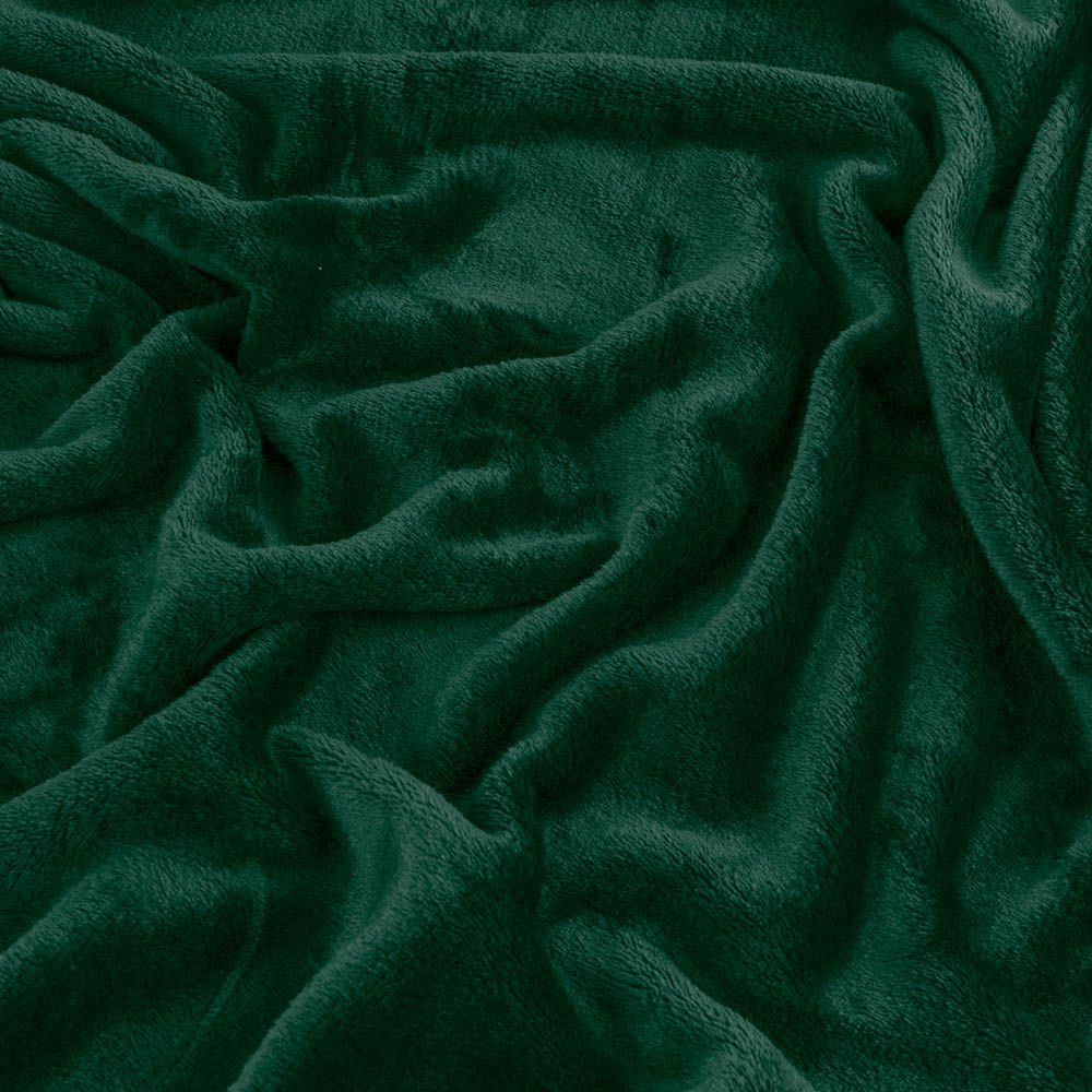 Furn Harrow Emerald Fleece Throw 140 x 180cm Image 5