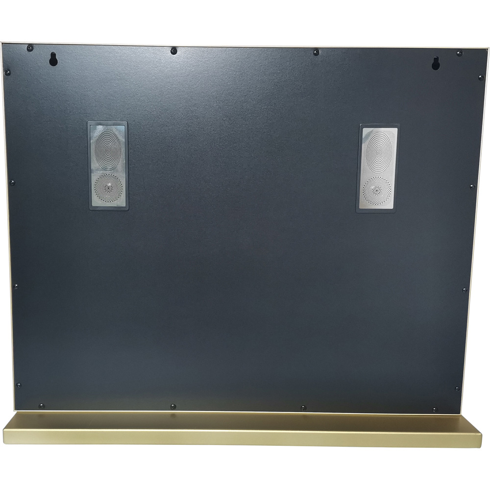 Hollywood LED Wireless Vanity Mirror Gold Image 3