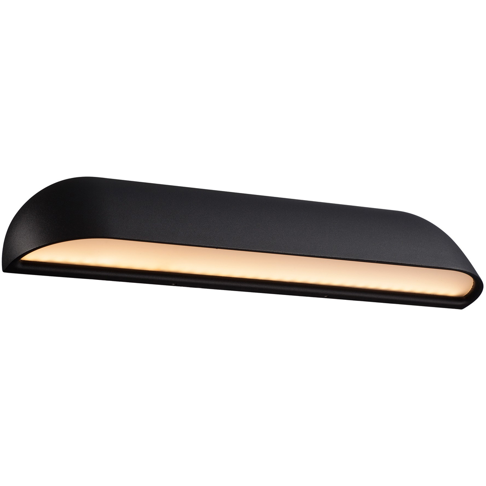 Nordlux Front 36 Black Wall Light Image 1