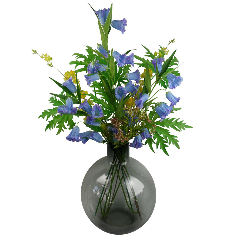 Leaf Blue Trumpet Artificial Stem 100cm 6 Pack Image 7