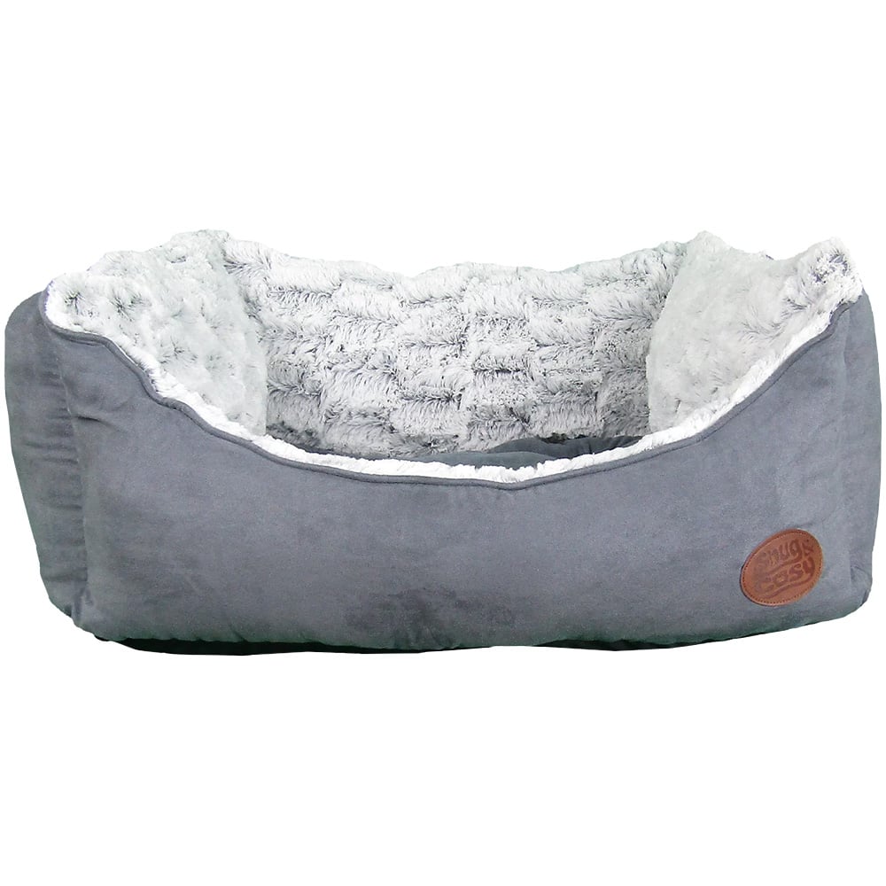 Snug & Cosy XX Large Grey Novara Dog Bed Image 1