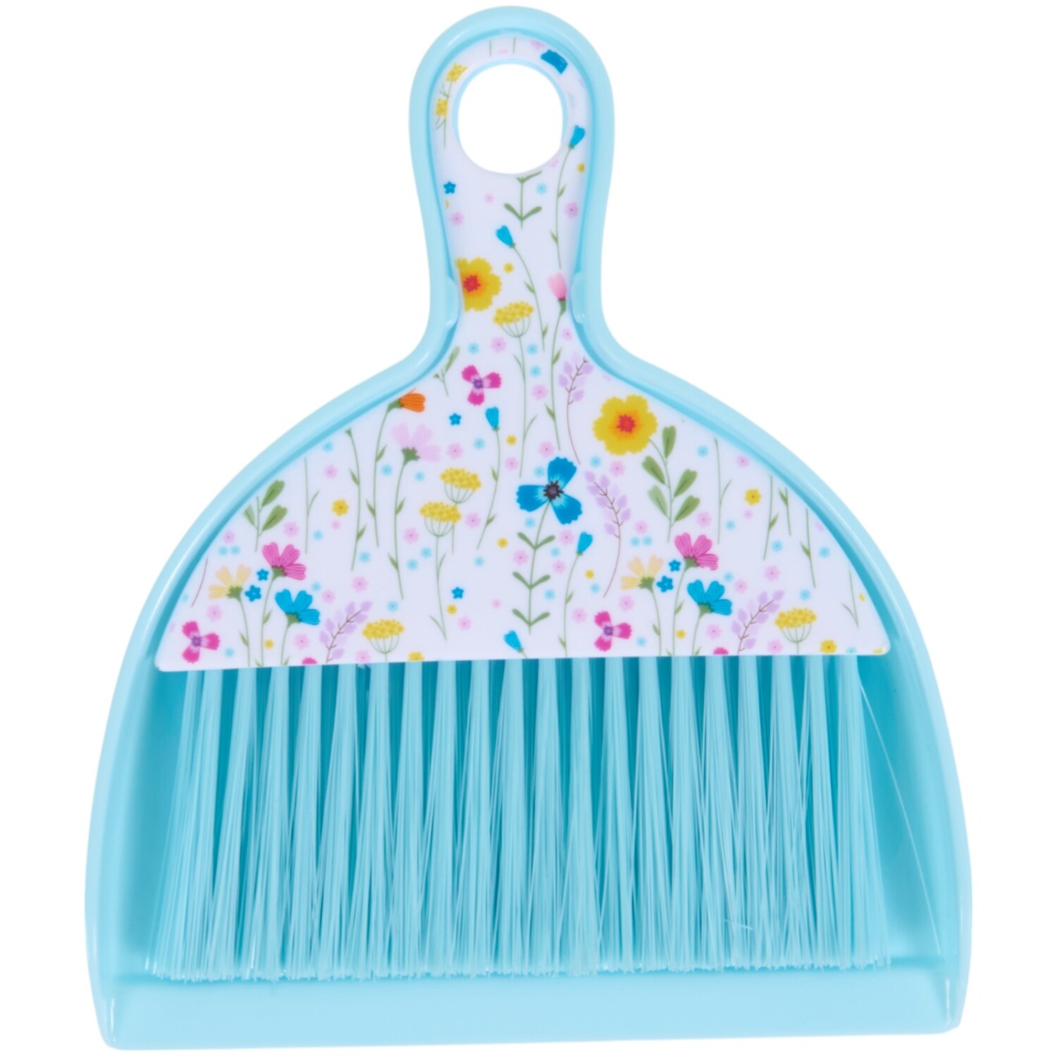 In Bloom Mini Dust Pan and Brush Blue Image 1