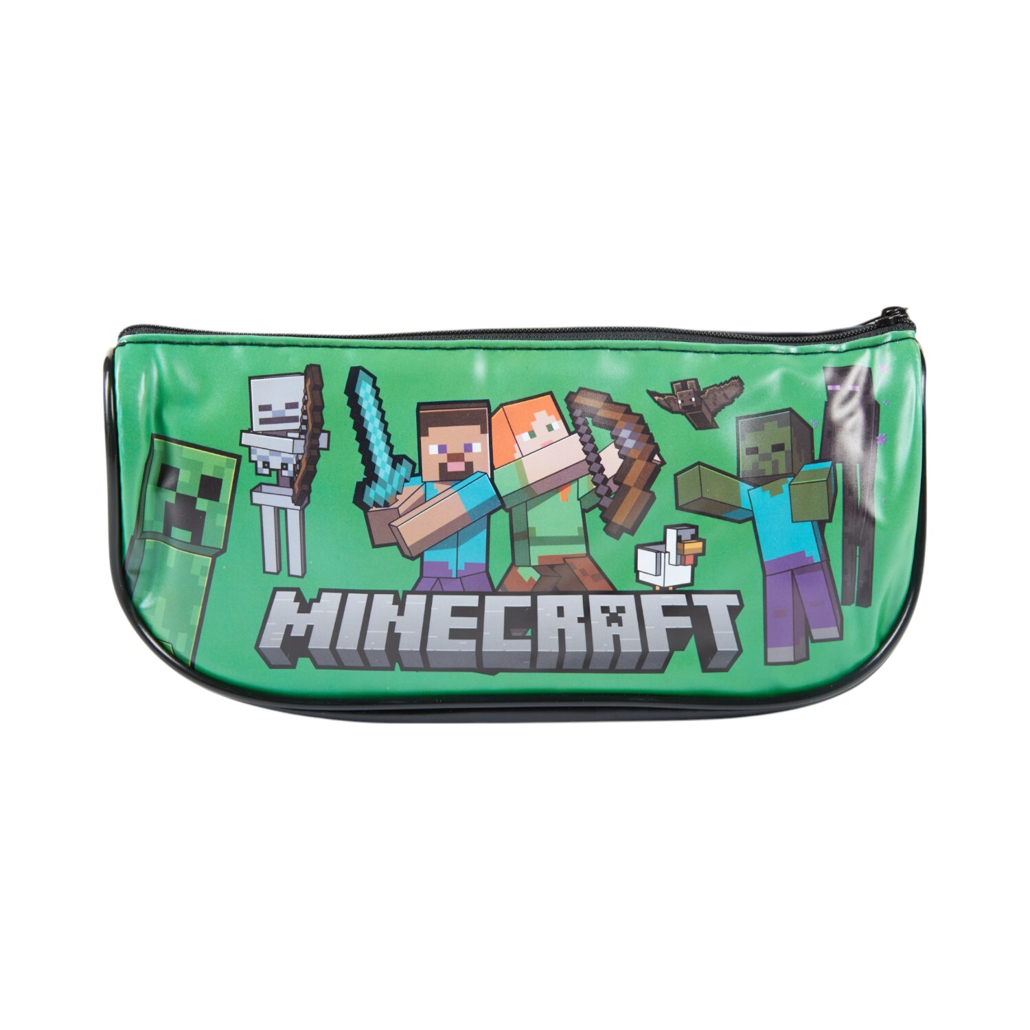 Green Minecraft Pencil Case Green Image 1