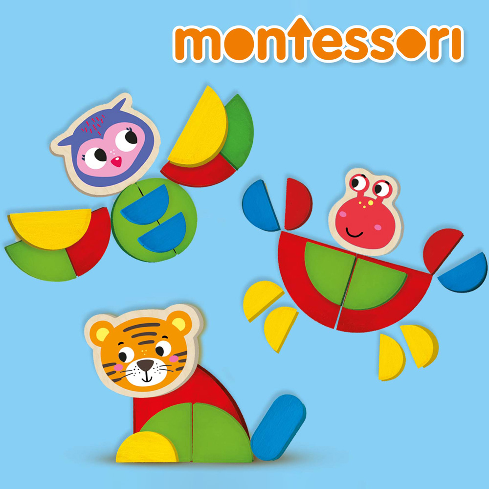 SES Creative Montessori Animal Shape Set Image 3